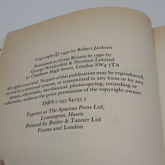 The Battle of Britain A Novel of 1940 by Robert Jackson Book - Picture 9 of 9